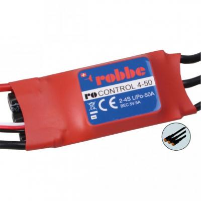 ROBBE RO-CONTROL 4-50 2-4S -50(70)A BRUSHLESS REGLER 5V/5A SCHALT-BEC