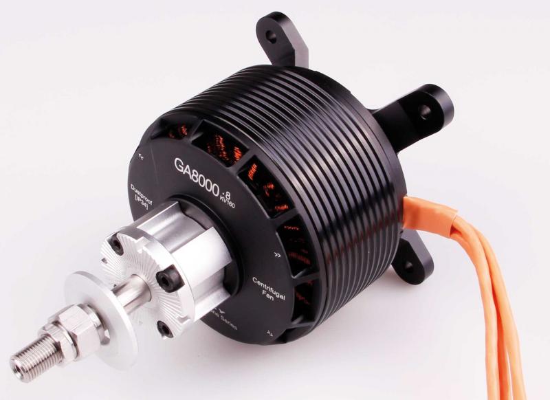 Dualsky XMotor GA8000.8S V2 Single Shaft Edition 160 K/V 8200W