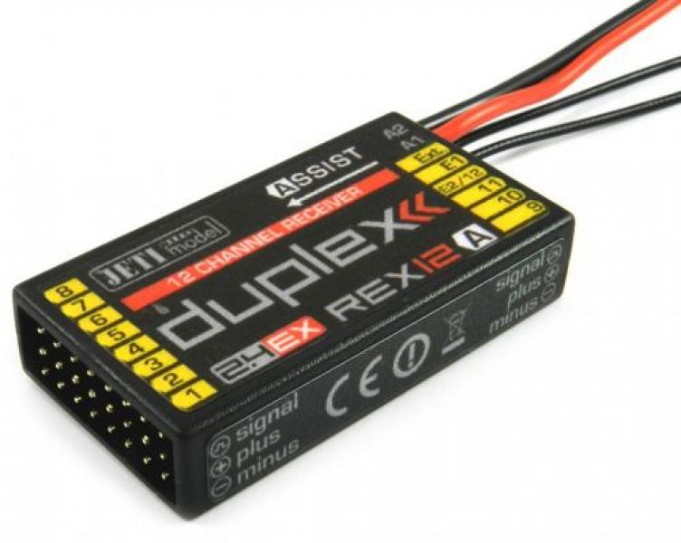 JETI Empfänger Duplex 2.4EX REX12 Assist