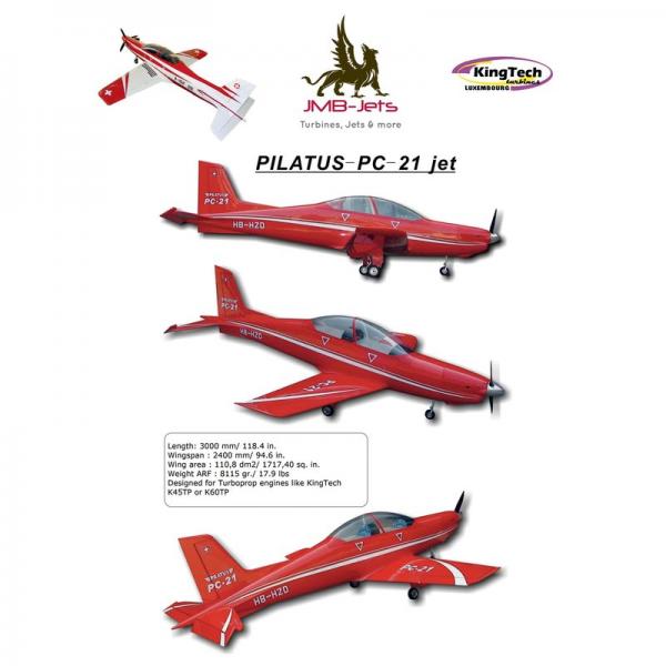 JMB PC-21 inkl. elektrischem Fahrwerk