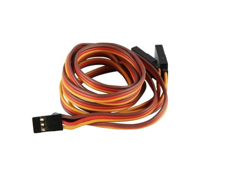 YUKI MODEL Servo Verlängerungskabel Goldkontakt UNI 60cm 2 Stück * 600029